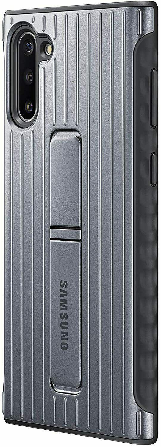 Samsung Standing Silver Cover Case for Galaxy Note 10 EF-RN970CSEG