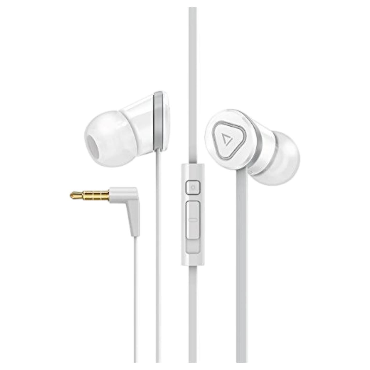 Creative Labs Hitz MA500 Noise-isloating In-ear Mobile Headset with In-line Microphone and Volume Control (White)