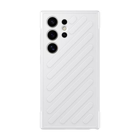 Official Samsung Galaxy S24 Ultra Shield Case Light Grey - GP-FPS928SACJW