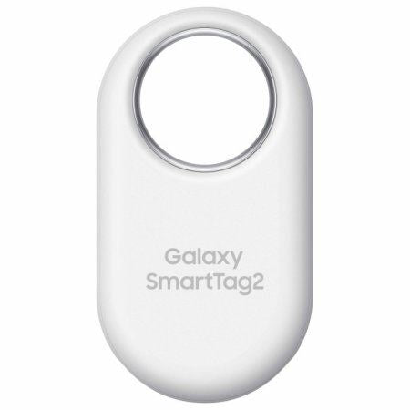 Official Samsung Galaxy SmartTag2 Bluetooth Tracker White 1 Pack - EI-T5600BWEGEU