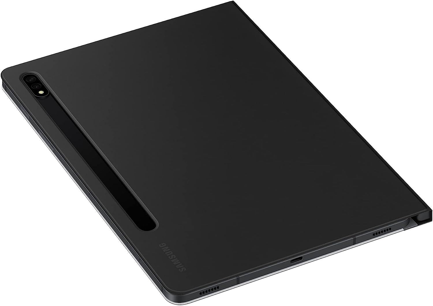 Official Samsung Galaxy Tab S7/S8 Note View Cover Black - EF-ZX700PBEGEU