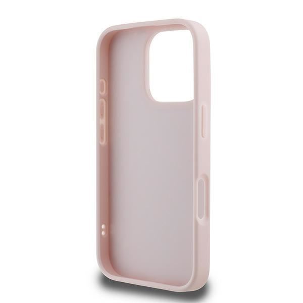 Karl Lagerfeld Quilted Signature Case for iPhone 16 Pro Max 6.9" Pink