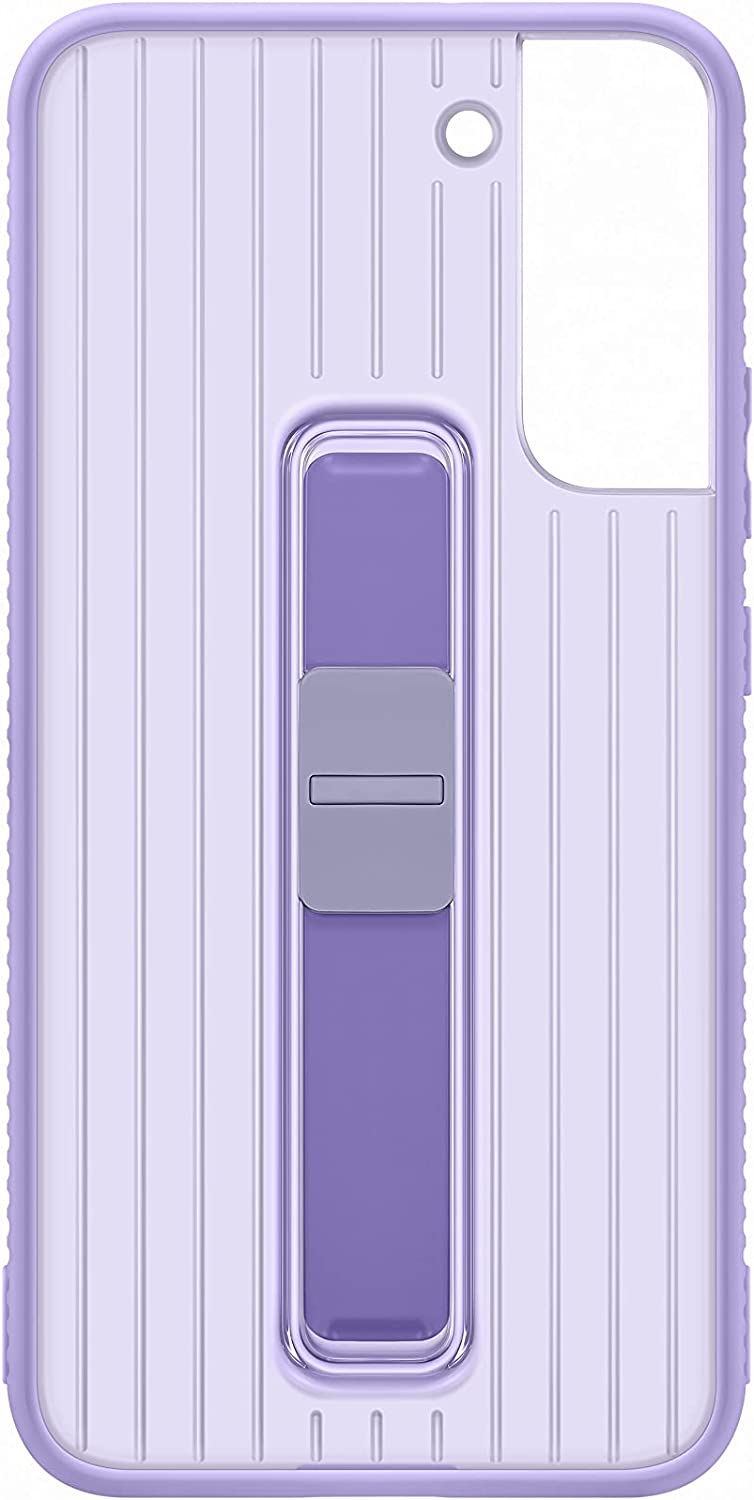Official Samsung Galaxy S22 Plus Protective Standing Cover Lavender/Yellow - EF-RS906CVEGWW