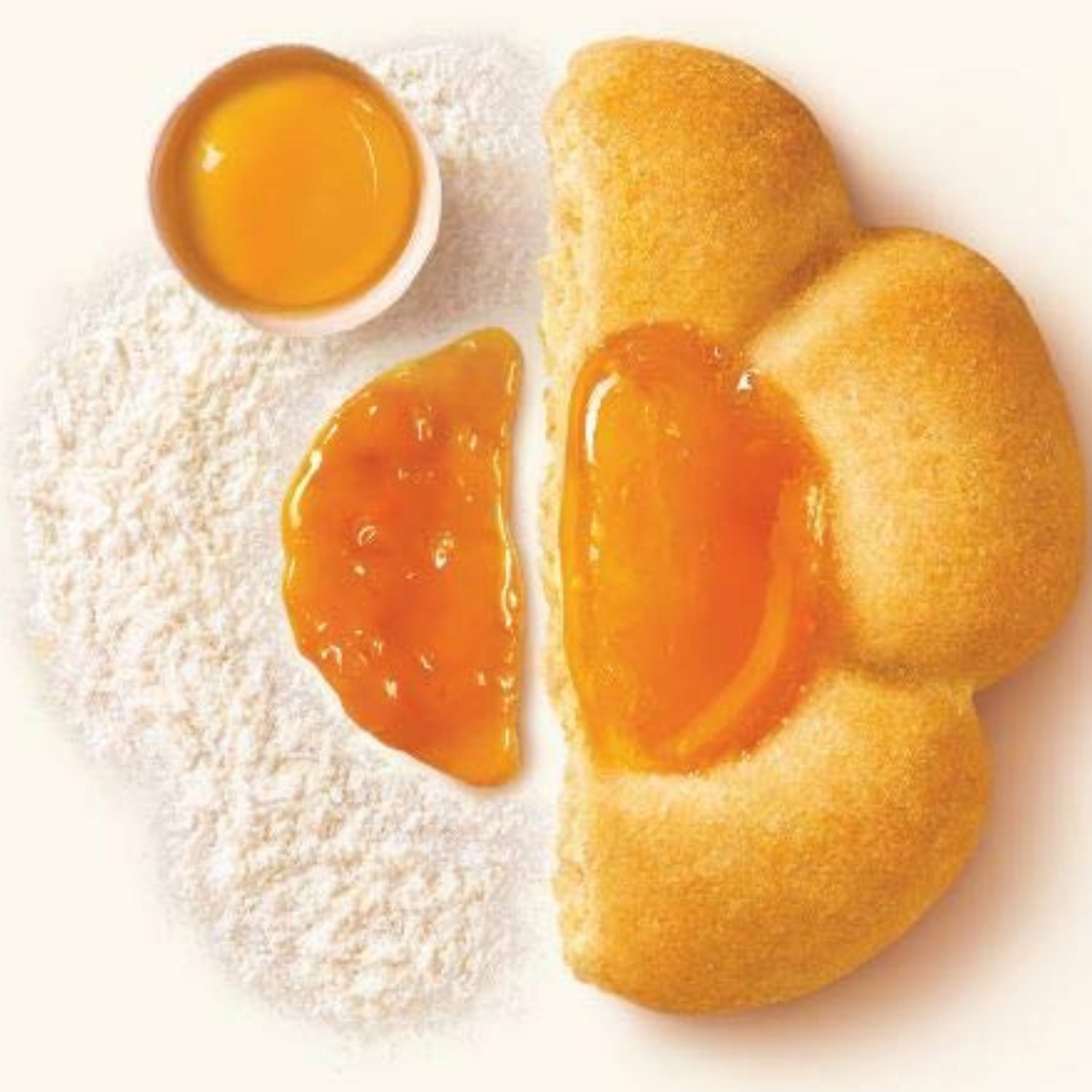 Mulino Bianco Gemme Apricot Biscuits Italian Cookies No Palm Oil - 200g