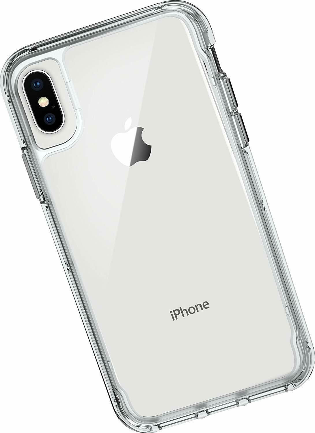 Griffin TA43934 Survivor Clear Case Cover for iPhone X - Clear,TA43934