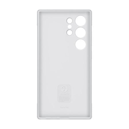 Official Samsung Galaxy S24 Ultra Shield Case Light Grey - GP-FPS928SACJW