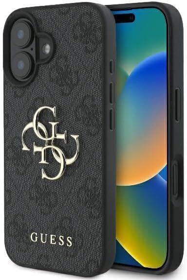 Guess 4G Big Logo Case for iPhone 16 6.1" Blue - GUHCP16S4GMGBL
