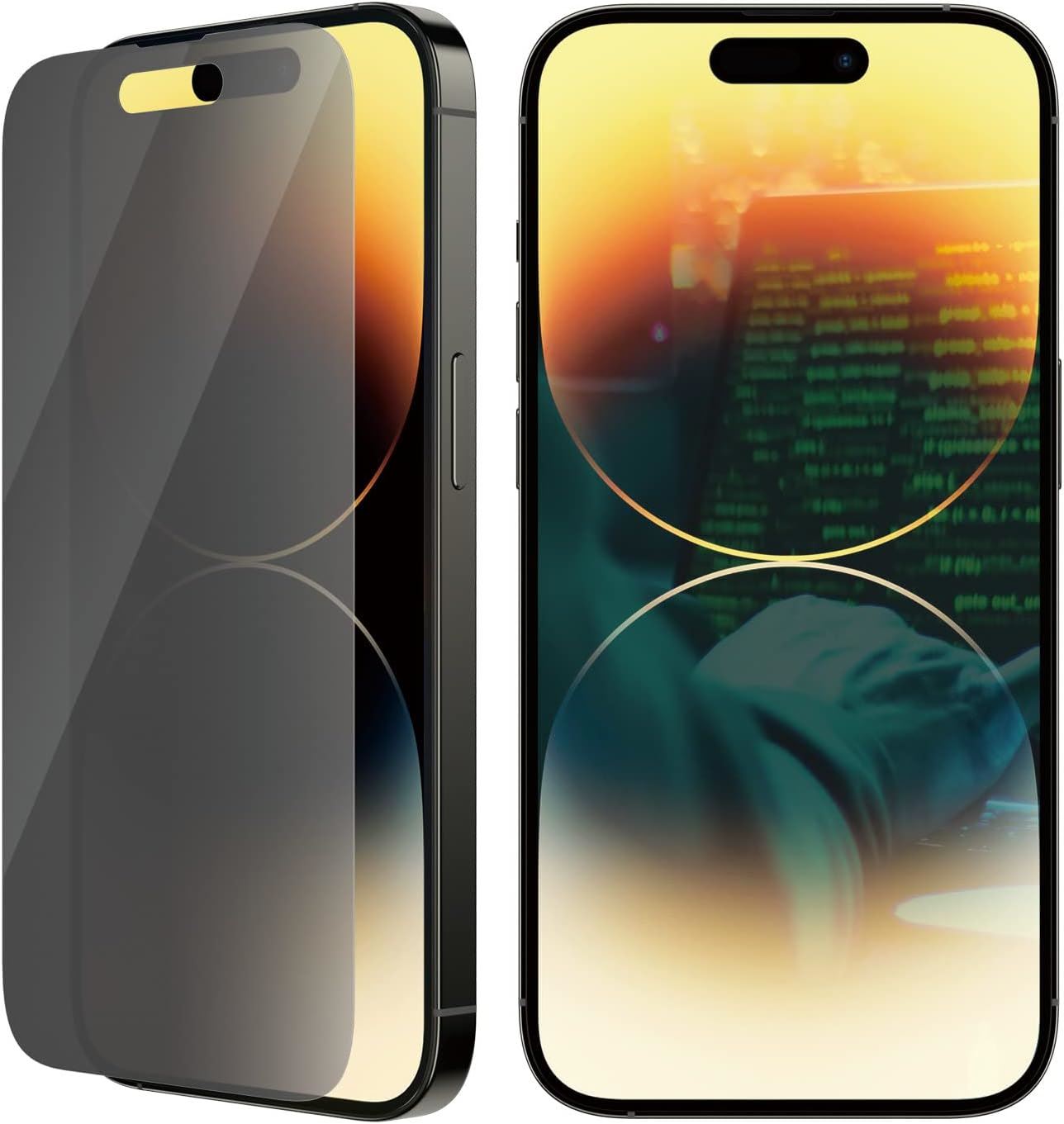 Panzer Glass Privacy Classic Fit Screen Protector for iphone 14 Pro 6.1" - P2768