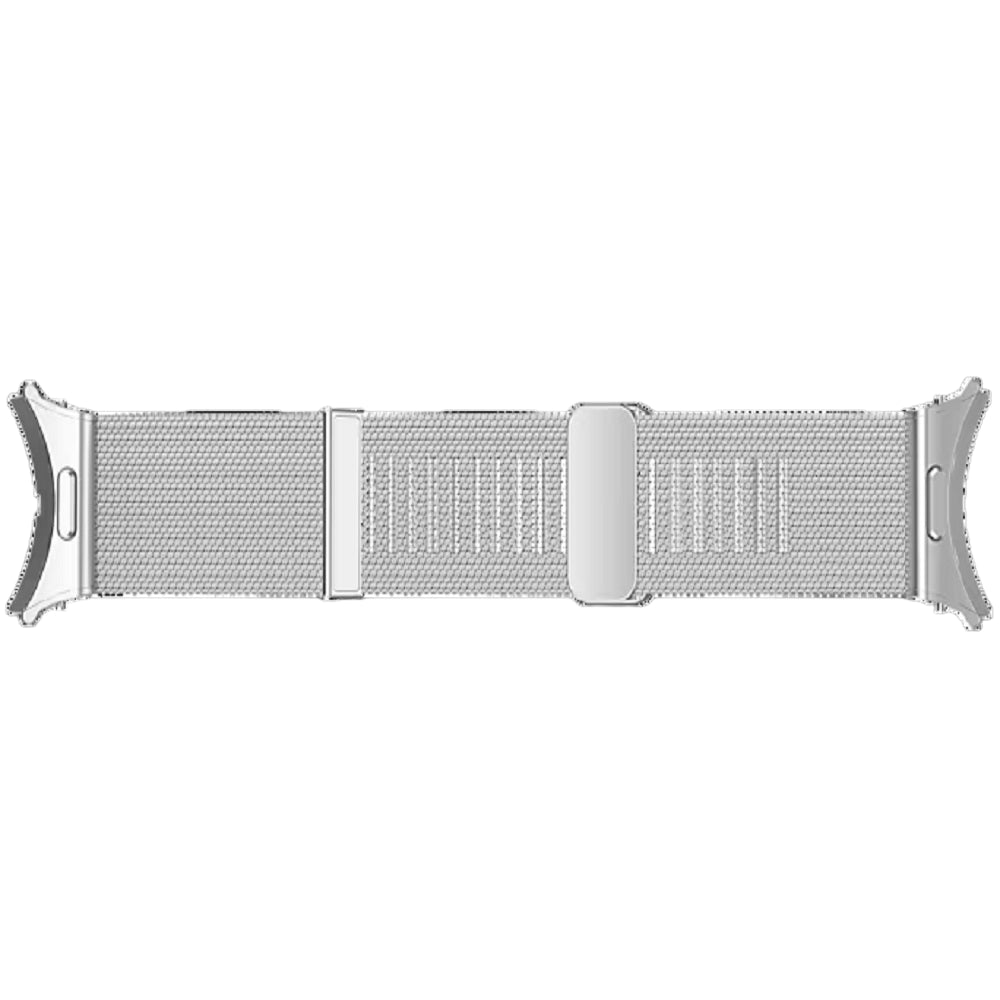 Official Samsung Galaxy Watch 4/5 Milanese Band 44mm Silver - GP-TYR91HCASW
