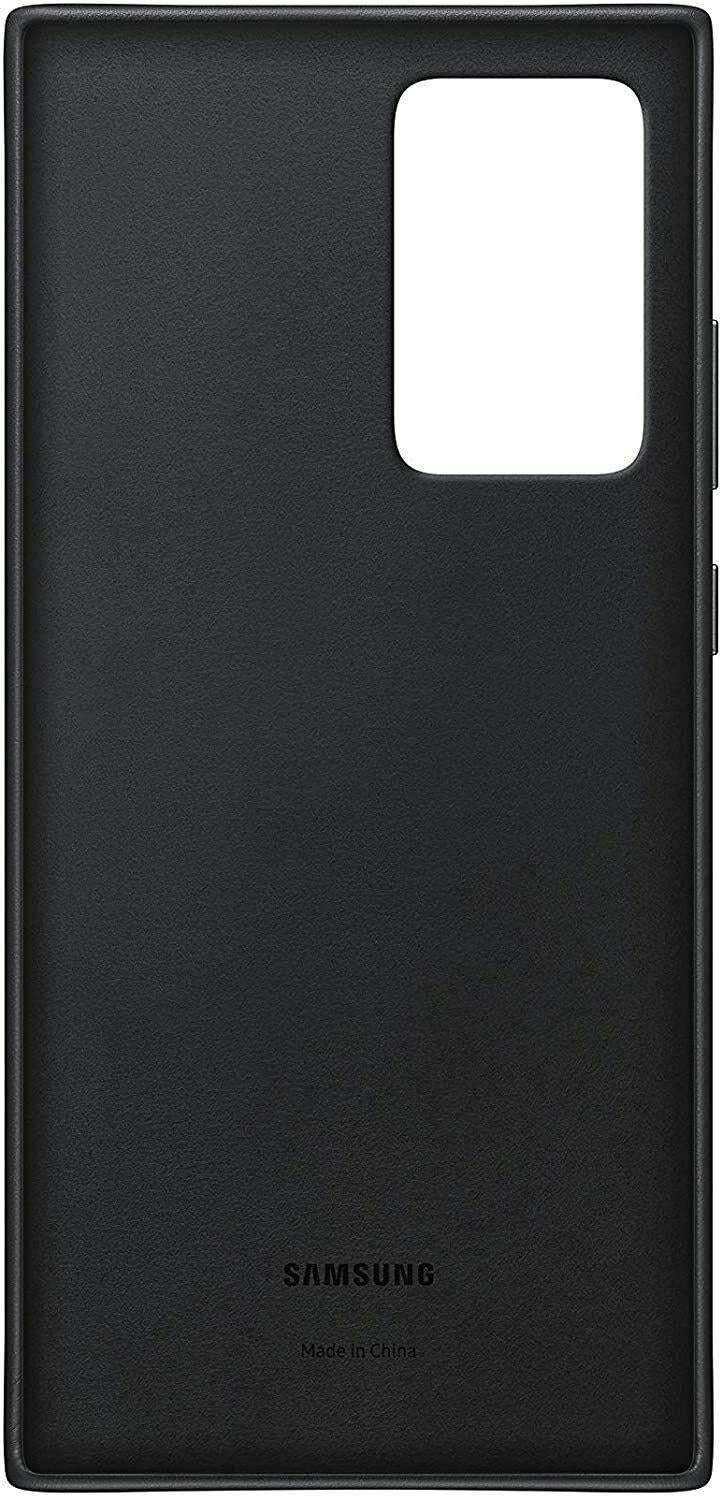 Samsung Galaxy Note 20 Black Leather Cover Case EF-VN980LBEG