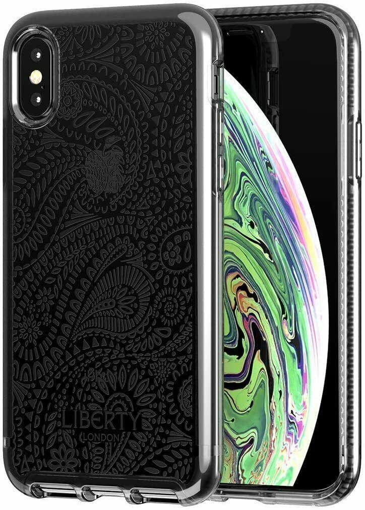 Tech21 Pure Print Arundel Black Case Cover for iphone X XS Max 6.5" T21-615