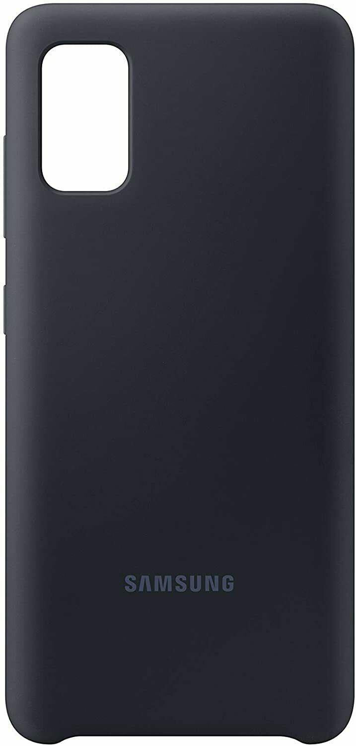 Samsung Galaxy A41 Black Silicone Cover Soft Case EF-PA415TBEGEU