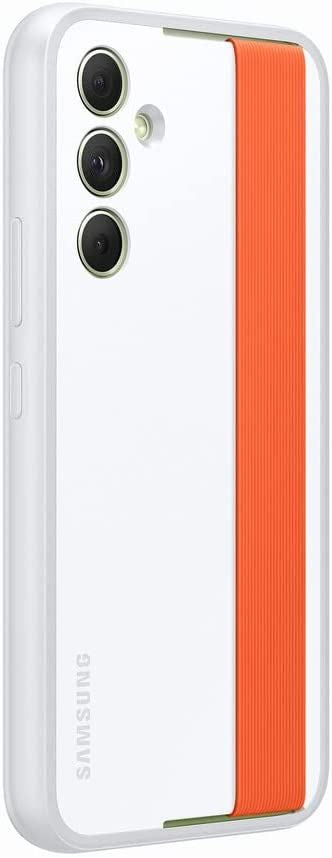 Official Samsung Galaxy A54 5G Haze Grip Case White - EF-XA546CWEGWW