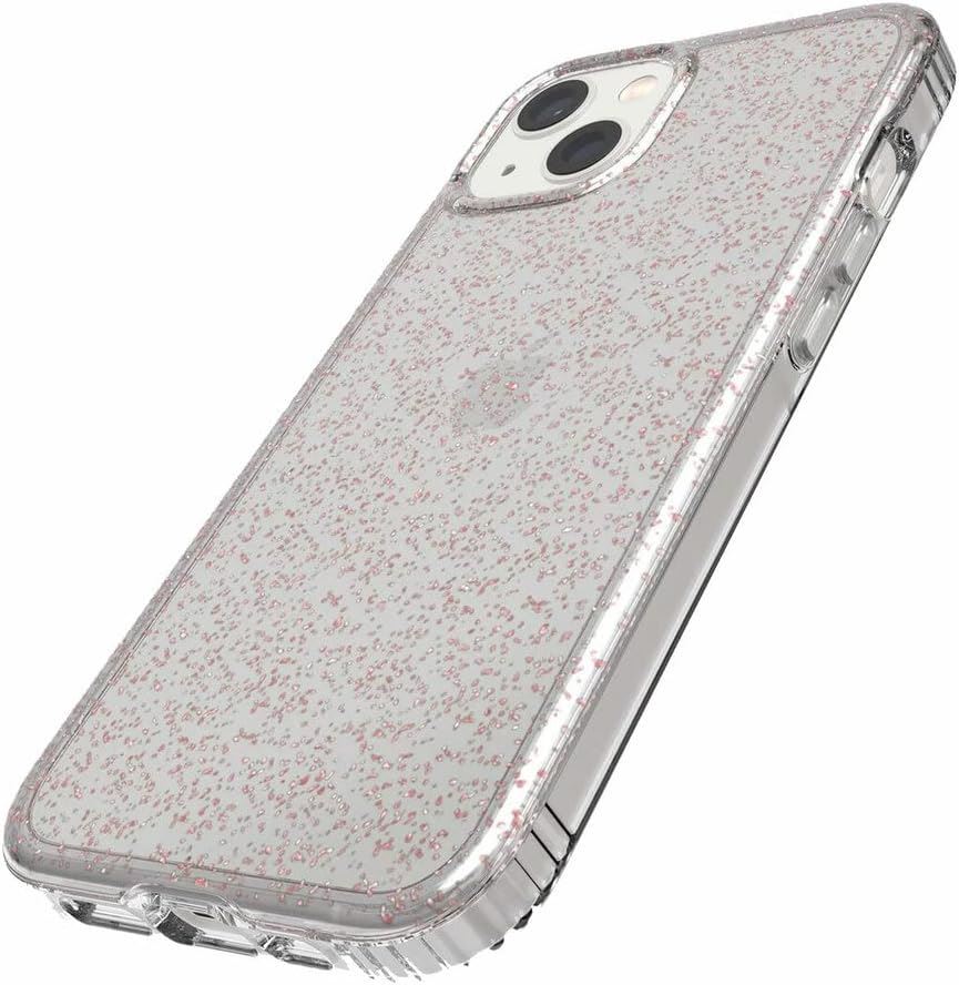 Official Tech 21 Evo Sparkle for iphone 13 6.1" Rose Gold T21-8954
