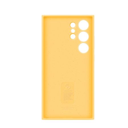Samsung Galaxy S24 Ultra Silicone Case Yellow - EF-PS928TYEGWW