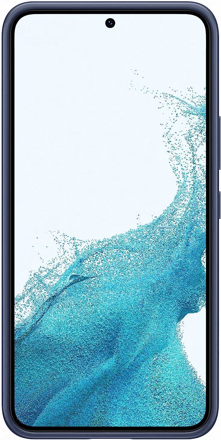 Official Samsung Galaxy S22 Frame Cover Navy - EF-MS901CNEGWW