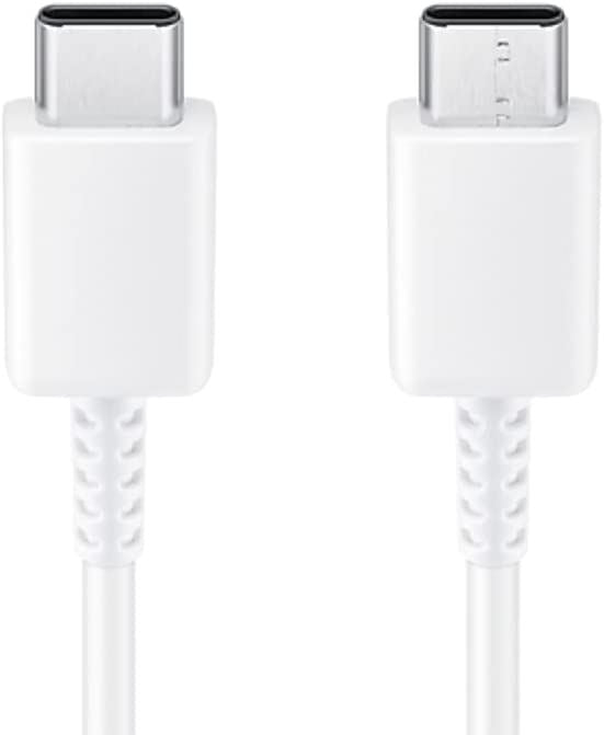 Official Samsung 1M USB C to C Charging Cable White - EP-DA705BWEGWW