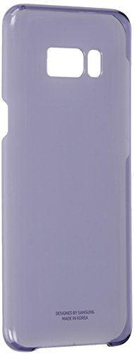 Samsung Original S8 Plus Clear Phone Case Cover - Violet,EF-QG955CVEG