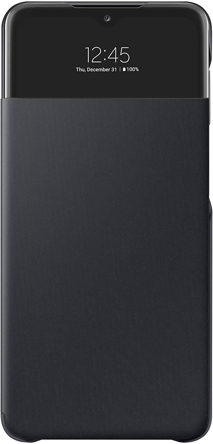 Official Samsung Galaxy A32 5G S View Wallet Cover Black - EF-EA326PBEGWW