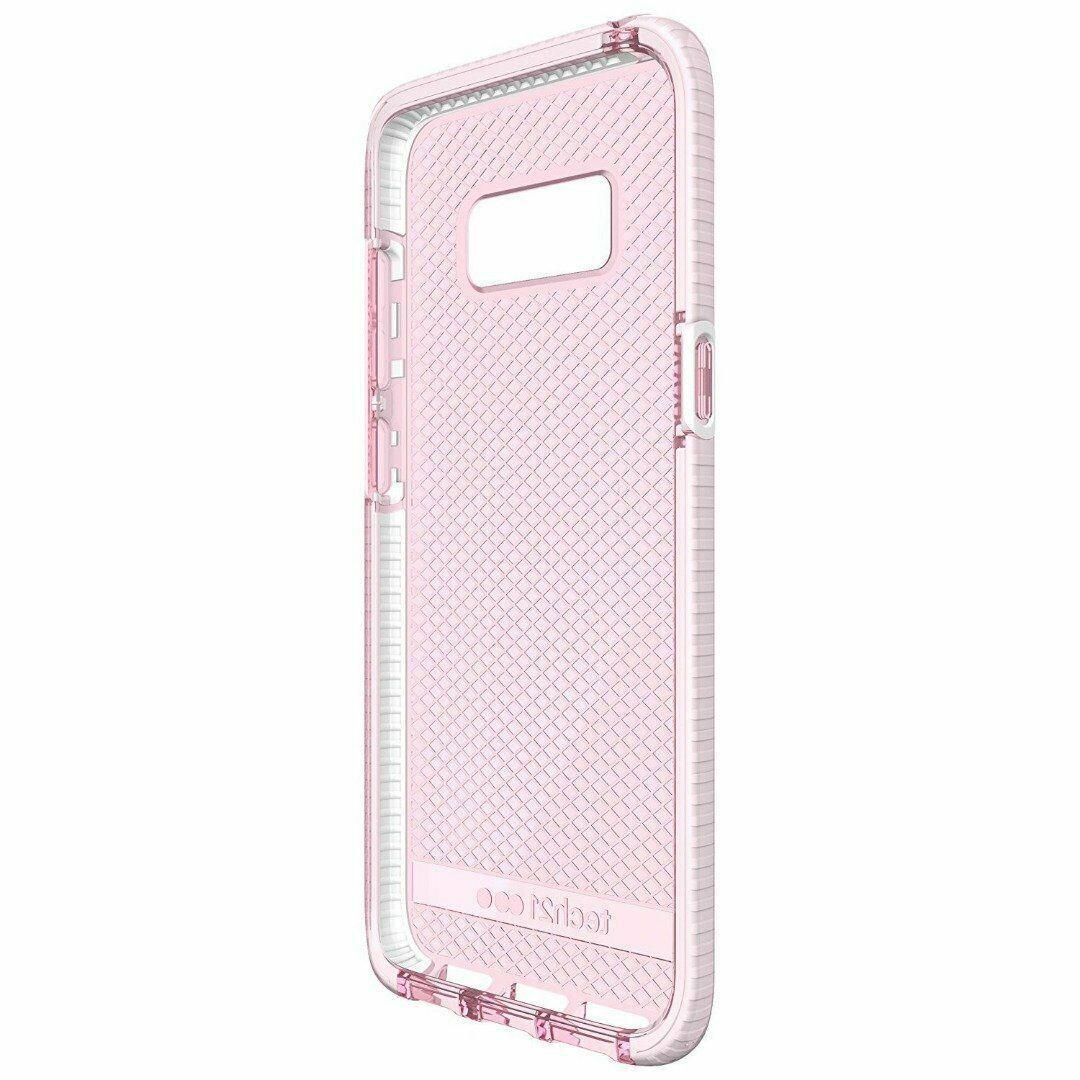 Tech 21 Evo Check Pink Case with FlexShock for Samsung Galaxy S8ï¿½Pink