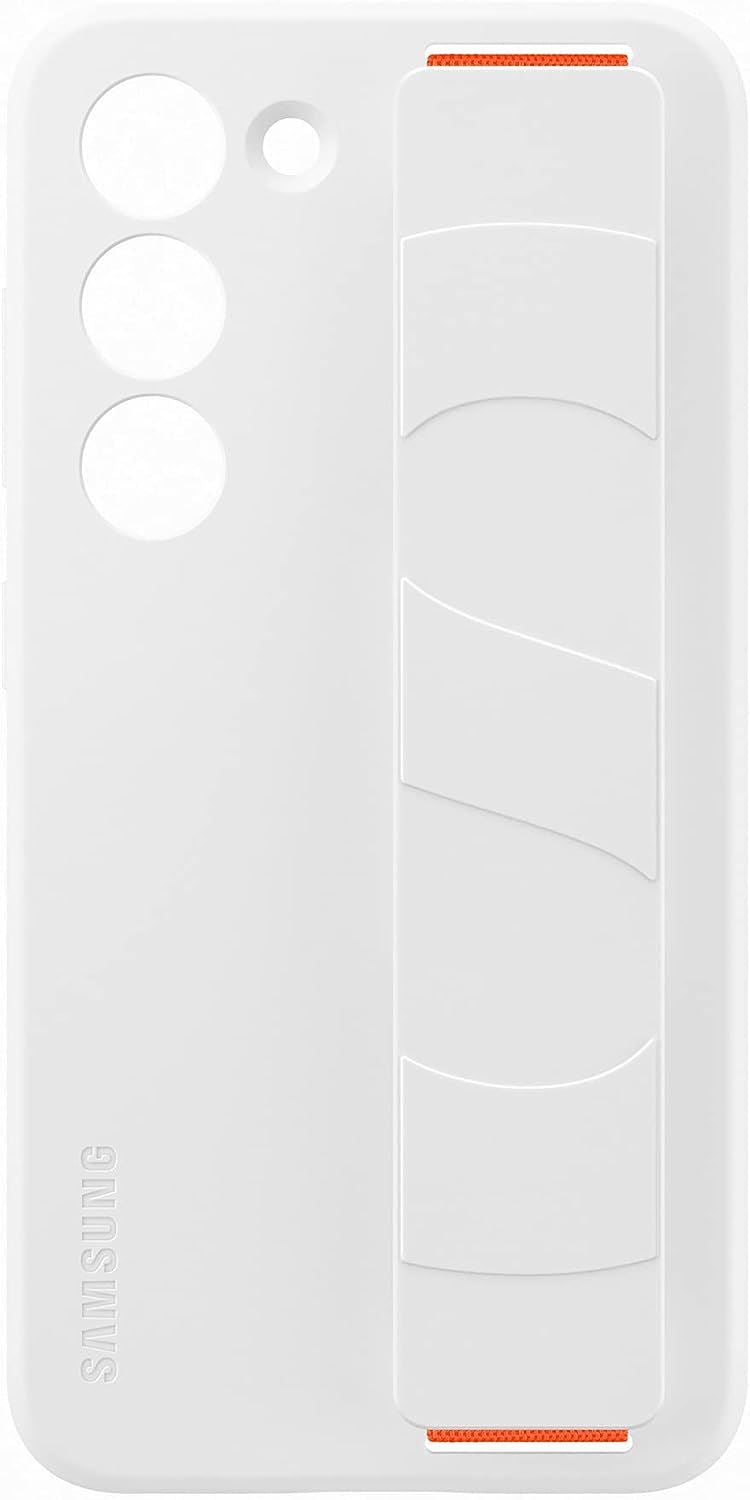 Samsung Galaxy S23 Silicone Grip Case White - EF-GS911TWEGWW