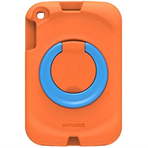 Samsung Tab A 10.1 Kids Cover, Built-In Kickstand, Shook Proof EVA Foam, Hazard Free For Kids, Easy Access, Orange