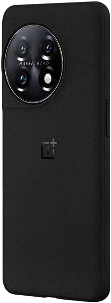 Official OnePlus 11 5G Sandstone Bumper Case Black - 5431100400