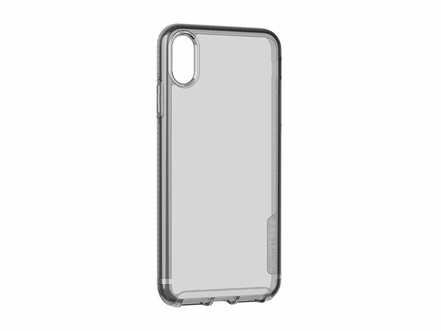 Tech21 Pure Smoke Case for iPhone X XS Max 6.5" Grey T21-6151