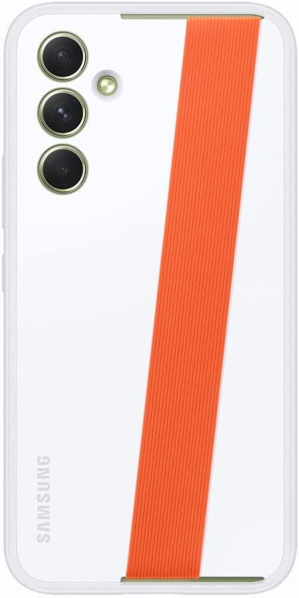 Official Samsung Galaxy A54 5G Haze Grip Case White - EF-XA546CWEGWW