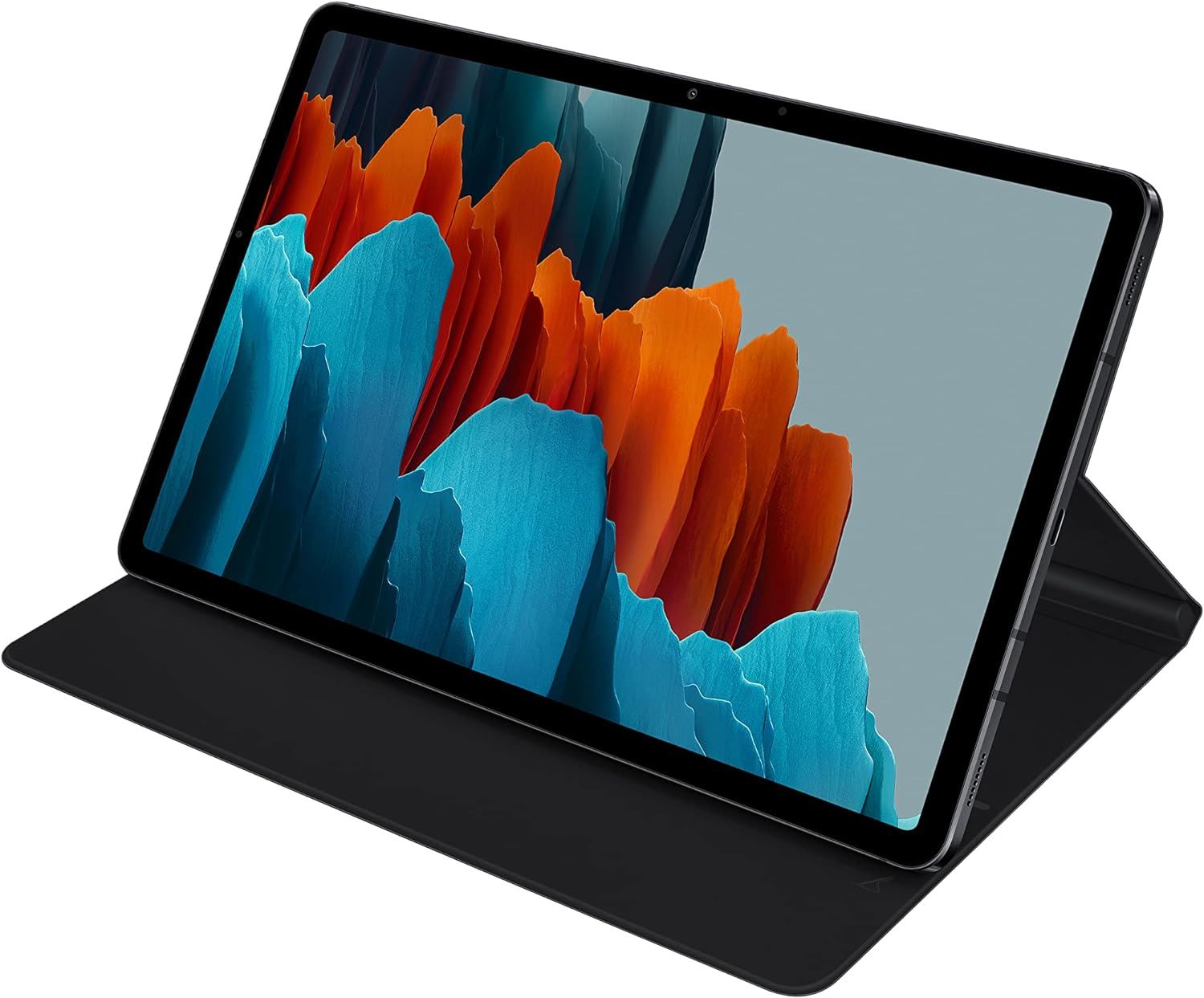 Samsung Galaxy Tab S7/S8 Book Cover Black - EF-BT630PBEGEU