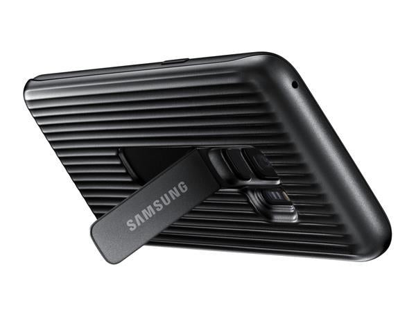 Samsung Protective Cover Case with Flip-Out Stand for Galaxy S9 - Black