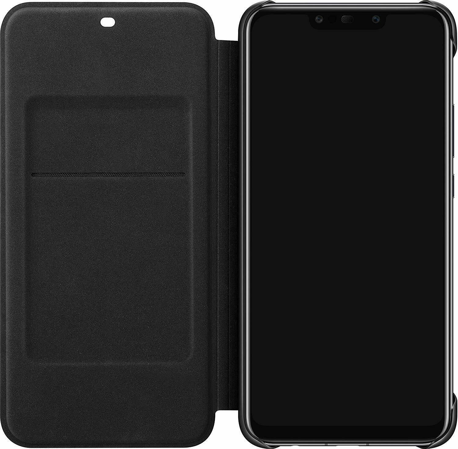 Huawei Flip Folio Wallet Cover Case for Mate 20 Liteï¿½Black 51992567