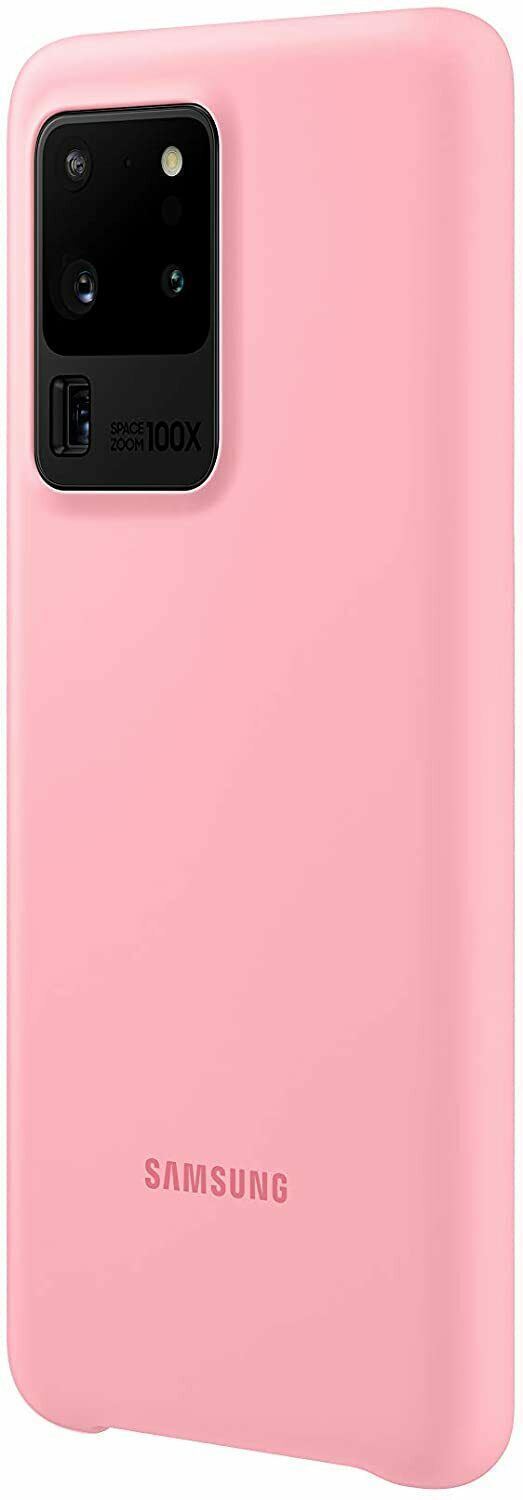 Samsung Galaxy S20 Ultra Silicone Phone Cover - Pink