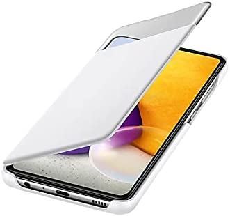 Samsung Galaxy A72 S View Wallet Cover White - EF-EA725PWEGEE