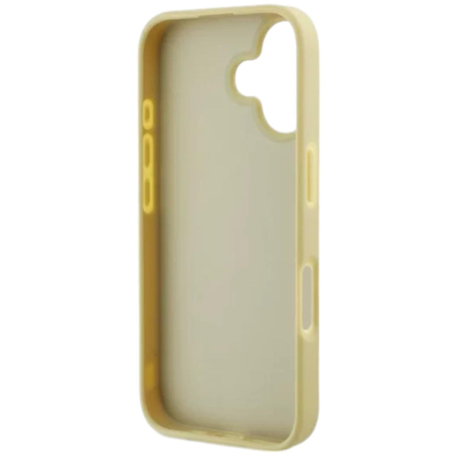 Karl Lagerfeld Metal Signature Case for iPhone 16 6.1" Gold - KLHCP16SPFMFBKMD