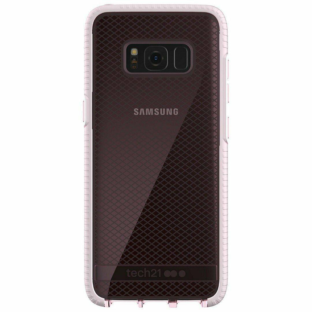 Tech 21 Evo Check Pink Case with FlexShock for Samsung Galaxy S8ï¿½Pink