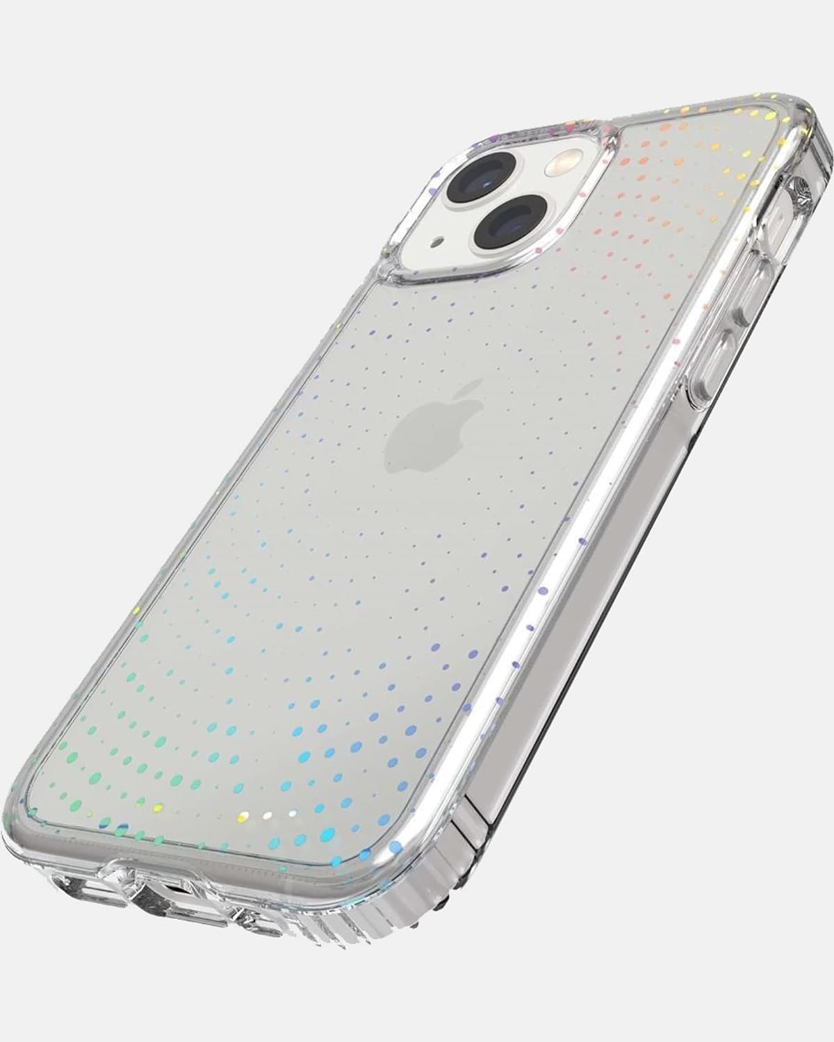 Official Tech 21 Evo Sparkle Cover for iphone 13 Mini 5.4" Iridescent T21-8912