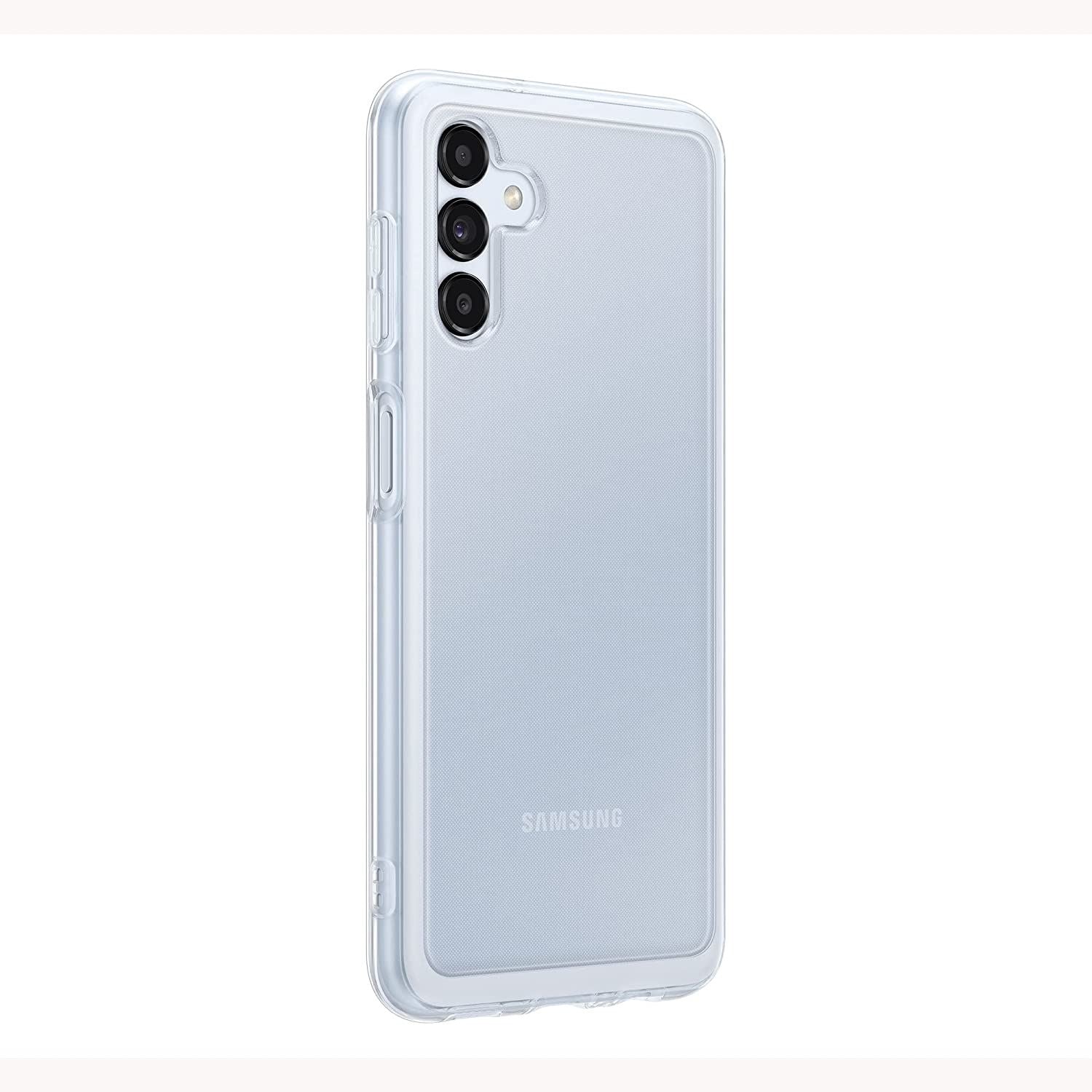 Official Samsung Galaxy A13 5G Soft Clear Cover Transparent - EF-QA136TTEGWW