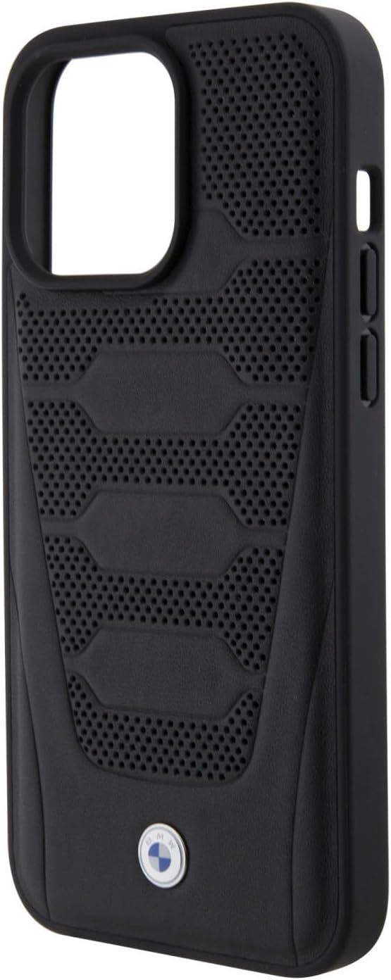 BMW Leather Seats Pattern Case for iphone 15 Pro 6.1" Black - BMHCP15L22RPSK