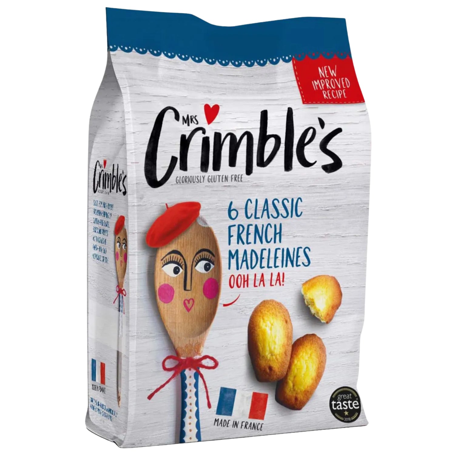 Mrs Crimbles Authentically Classic French Madeleines Gluten Free - 180g