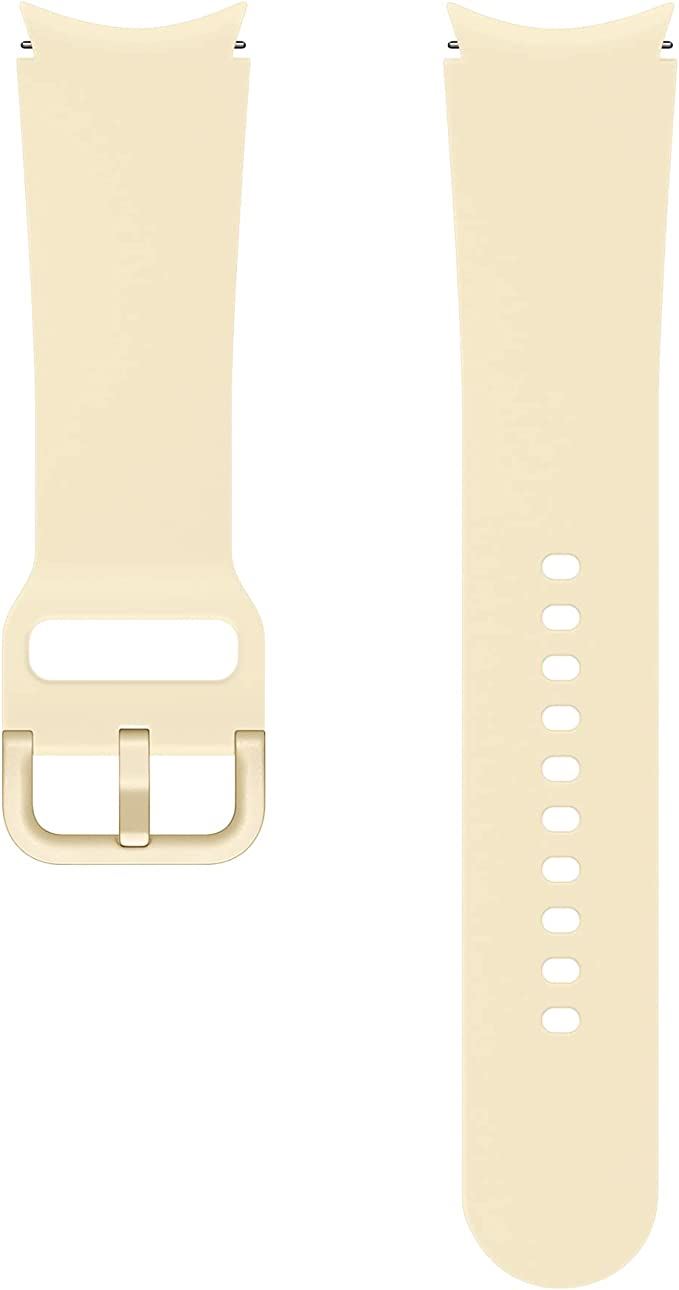 Official Samsung Galaxy Watch 4/5/5 Pro Sport Band 20mm M/L Beige - ET-SFR87LUEGWW