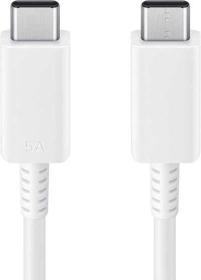 Official Samsung 1.8M 5 Amp USB C to C Charging Cable White - EP-DX510JWEGEU