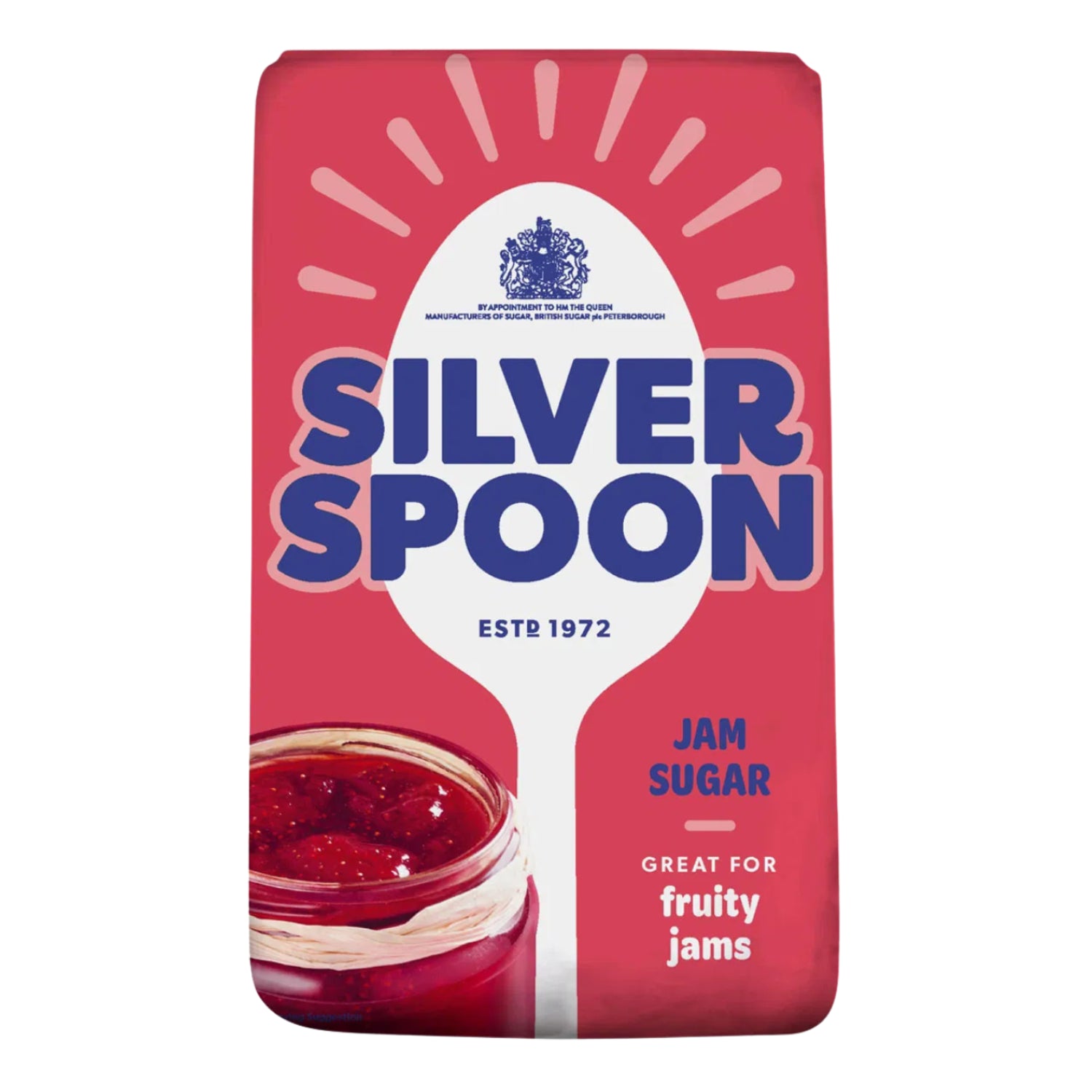 Silver Spoon Jam Sugar for Jam Making Fruity and Preserves - 1kg