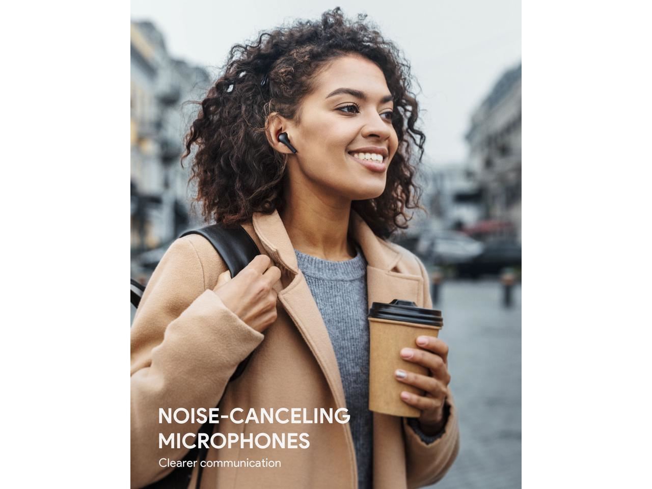Aukey TWS Wireless Earbuds Black - EP-T21S