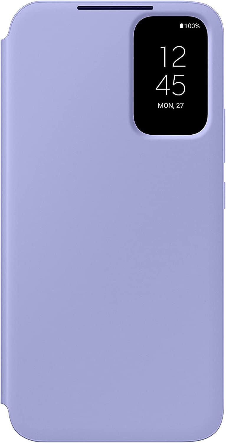 Official Samsung Galaxy A34 5G Smart View Wallet Case Blueberry - EF-ZA346CVEGWW