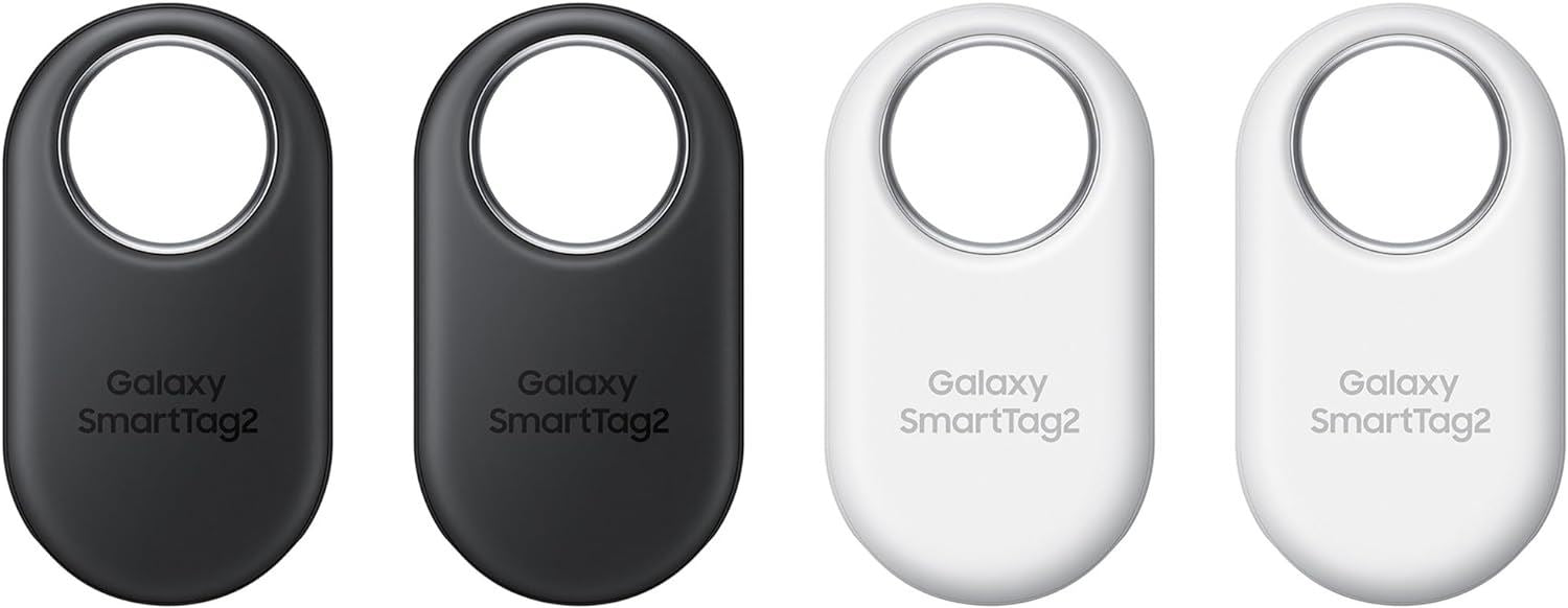 Samsung Galaxy SmartTag2 Bluetooth Tracker Black/White 4 Pack - EI-T5600KWEGEU
