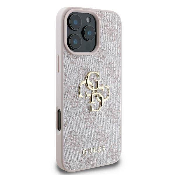 Guess 4G Big Logo Case for iPhone 16 Pro Max 6.9" Pink