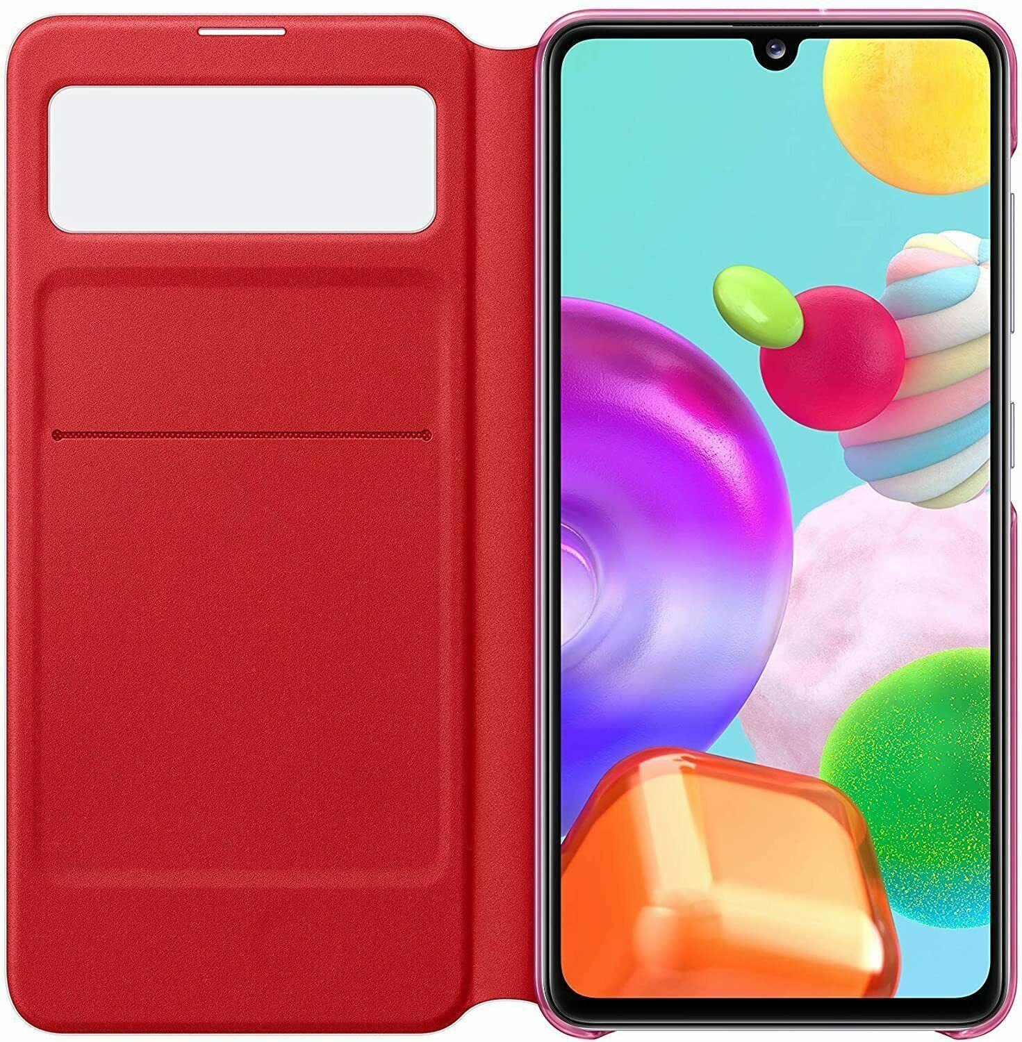 Samsung Galaxy A41 S View Flip Cover White Folio Case EF-EA415PWEGEU