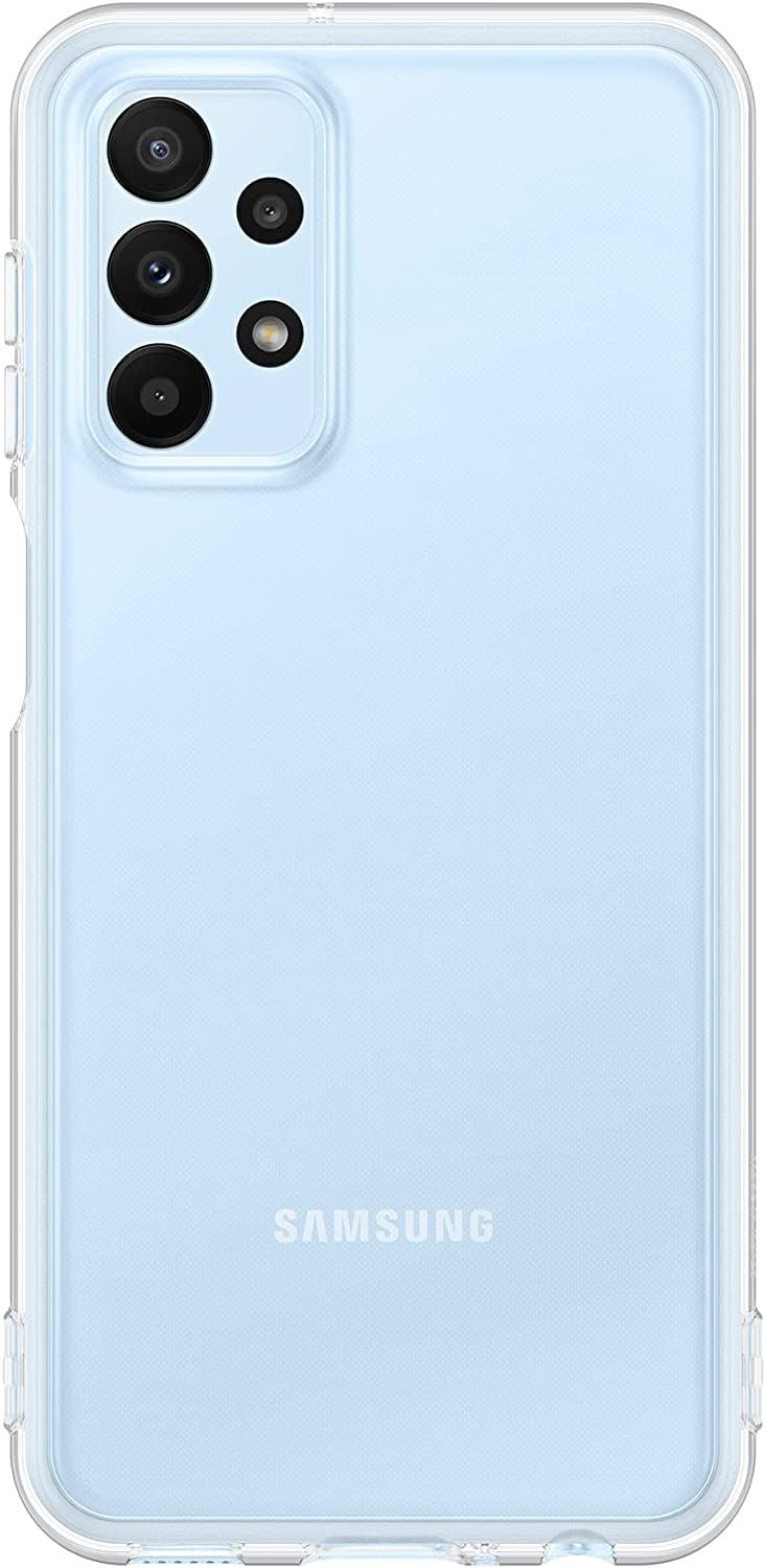 Official Samsung Galaxy A23 5G Soft Clear Cover Transparent - EF-QA235TTEGWW