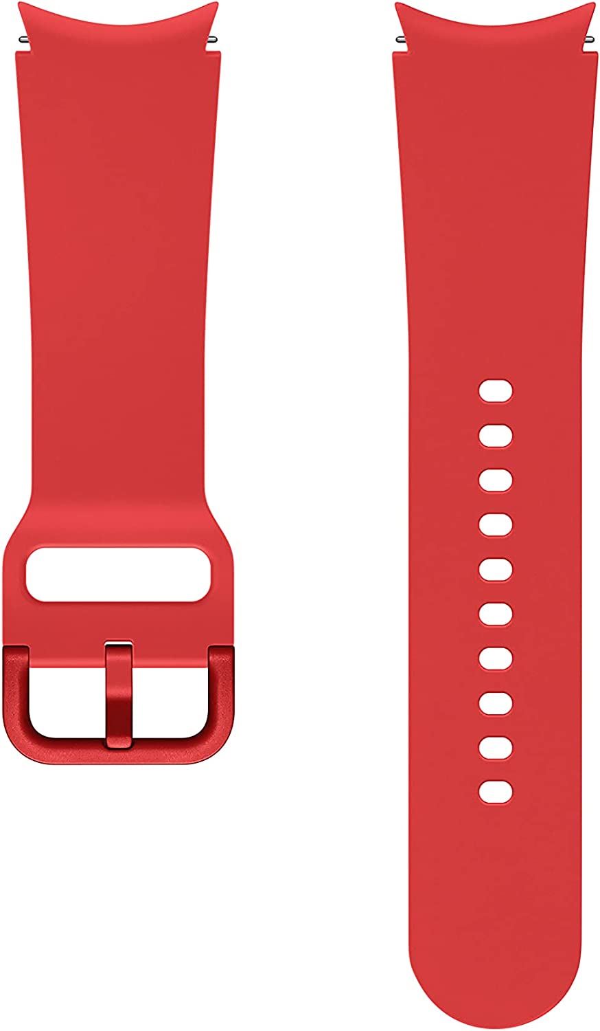 Official Samsung Galaxy Watch 4/5/5 Pro Sport Band 20mm S/M Red - ET-SFR86SREGEU
